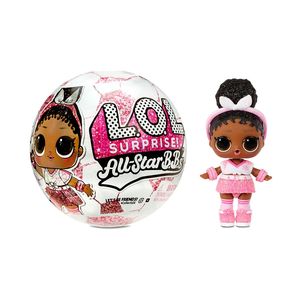 Кукла LOL Surprise! All-Star B.B.s Sports Series 3 Soccer Team Sparkly Dolls Футболистки 572671