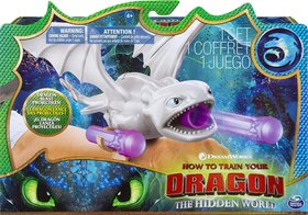 Фігурка браслет пускач Денна фурія Як приручити дракона 3 Dreamworks Dragons Lightfury Wrist Launcher, Черный