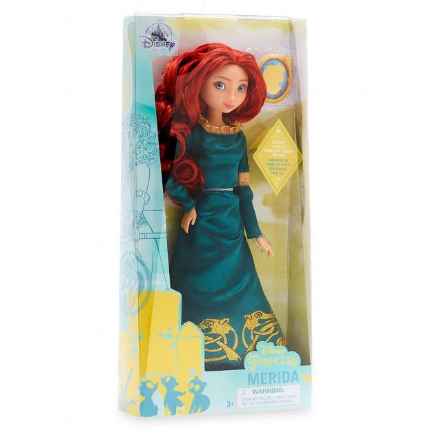 Меріда Класична Лялька Дісней Принцеса Disney Merida Classic Doll with Pendant - Brave