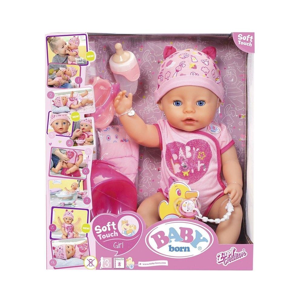 Лялька BABY BORN серії "Ніжні обійми" - ЧАРІВНА КРИХІТКА (43 см, з аксесуарами) 824368