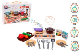 Інтерактивна дитяча іграшка Кухня ТехноК з електронним модулем та парою арт. 5620