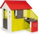 Ігровий Будиночок Smoby Toys Сонячний з літньою кухнею 810713
