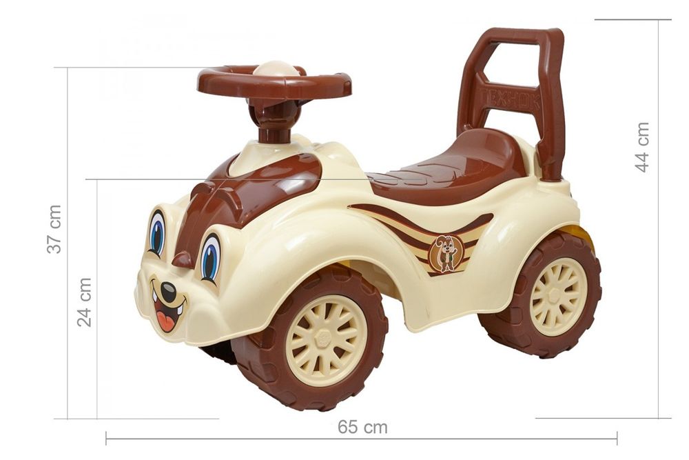Іграшка Автомобіль для прогулянок ТехноК толокар Чіп і Дейл, арт. 2315