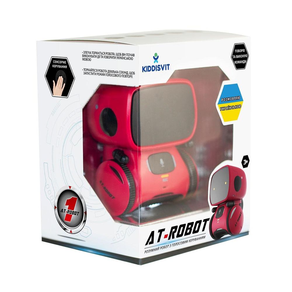Інтерактивний робот з голосовим управлінням – AT-Rоbot (черв., укр.) AT001-01-UKR