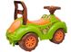 Машинка дитяча, автомобіль для прогулянок ТехноК, толокар Леопардик салатовий, арт. 3428