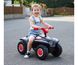 Квадроцикл для катания малыша BIG Bobby Quad Racing Red "Гонки", красный, 3+ (56413)
