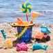Набір для гри з піском та водою - Відерце Море Battat Sands Ahoy – Beach Playset - Medium Bucket Set BX1330Z