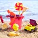 Набір для гри з піском та водою - Ведерце Манго Battat Sands Ahoy – Beach Playset - Medium Bucket Set Mango