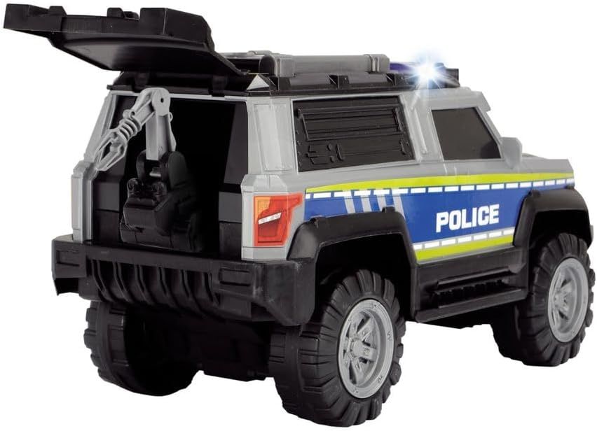 Функциональное авто Dickie Toys Полиция со звук., светл. эффектами и аксесс., 30 см, 3+ 3306003