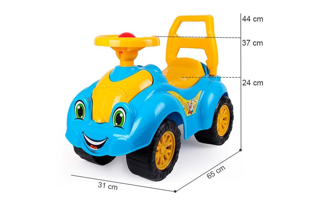 Машинка дитяча, автомобіль для прогулянок ТехноК, толокар Патріот, арт. 3510