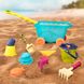 Набор для игры с песком и водой - Тележка Море Battat Wavy-Wagon Travel Beach Buggy (Sea Blue) BX1596Z