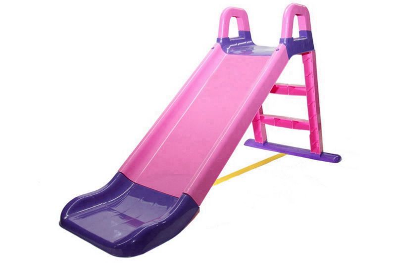 Дитяча гірка для катання (фіолетова з малиновими вставками) 140 см 0140/05 Doloni Toys