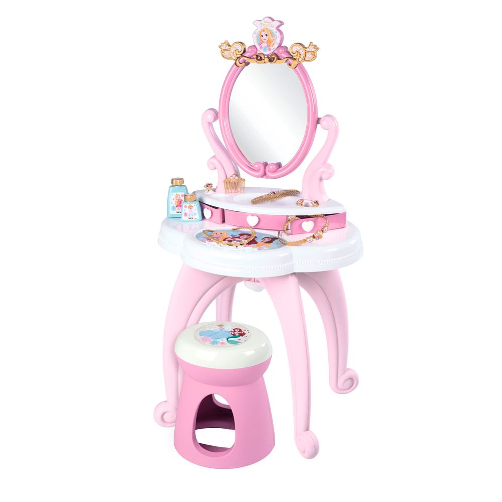 Ігровий набір Smoby Toys Дісней Принцеси Столик із дзеркалом, салон краси 320250