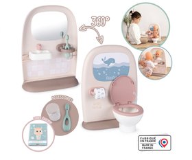 Ігровий центр Smoby Toys Baby Nurse Ванна кімната для ляльки 220380