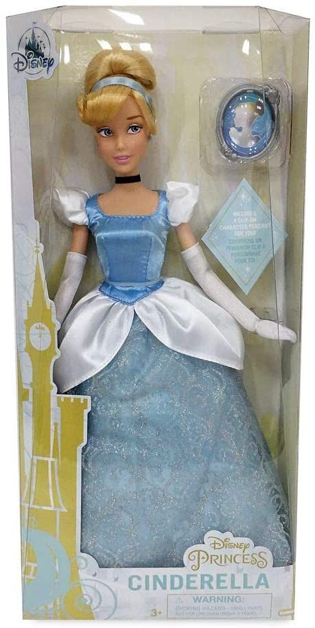 Классическая кукла Золушка с кулоном Принцесса Дисней Disney Cinderella Classic Doll with Pendant