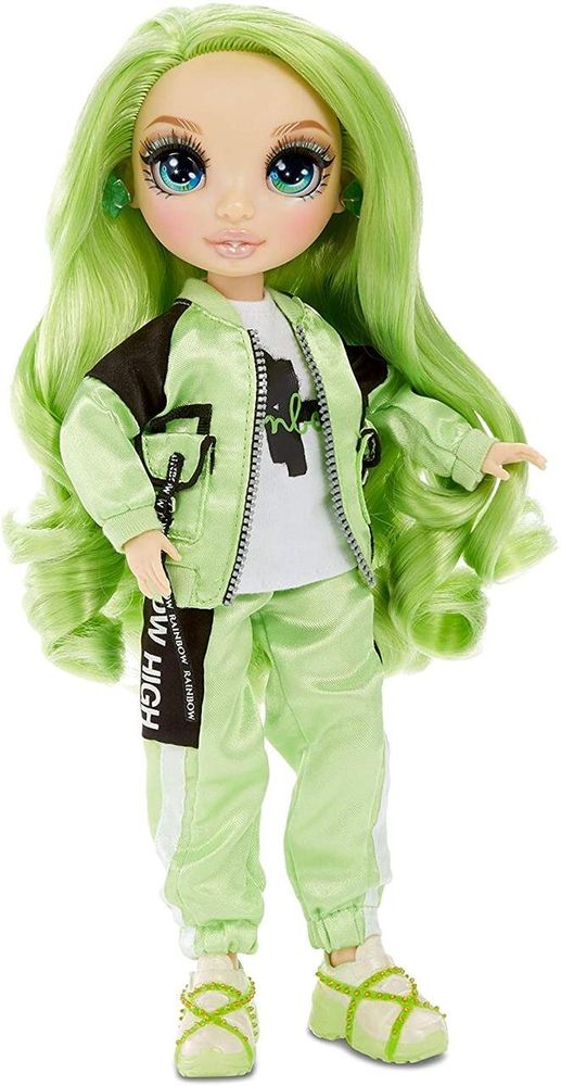 Кукла Рейнбоу Хай Джейд Rainbow High Jade Hunter Green Fashion doll (с аксессуарами) 569664